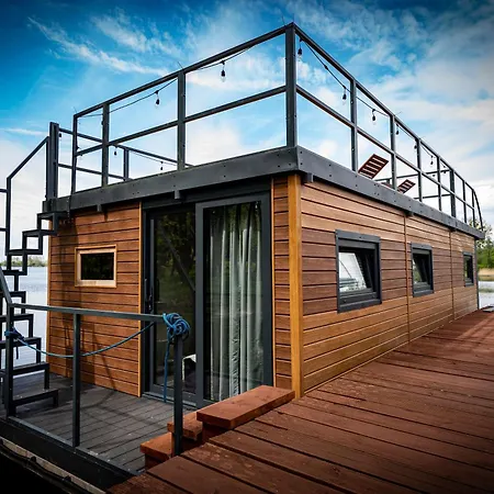 Na Wodzie - Houseboats Zalesie With Sauna Appartement