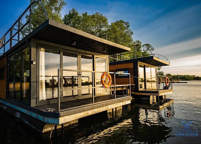 Na Wodzie - Houseboats Zalesie With Sauna * Zalesie (Torun)