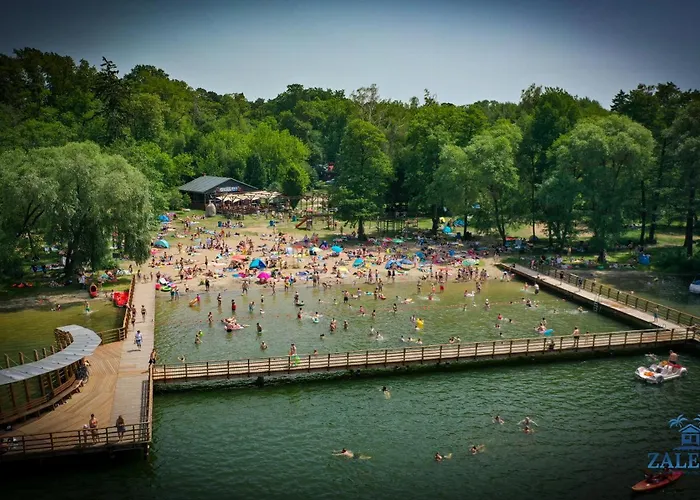 Apartment Na Wodzie - Houseboats Zalesie With Sauna