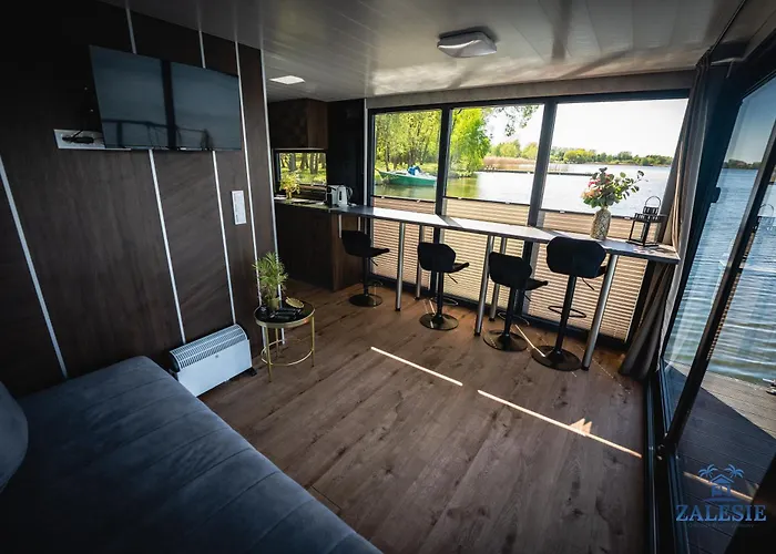 Na Wodzie - Houseboats Zalesie With Sauna Apartment *