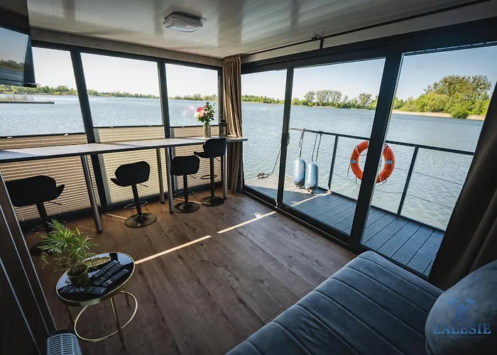 Na Wodzie - Houseboats Zalesie With Sauna Apartment *