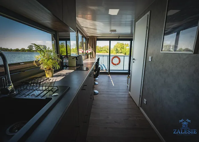 Na Wodzie - Houseboats Zalesie With Sauna Apartment Zalesie (Torun)