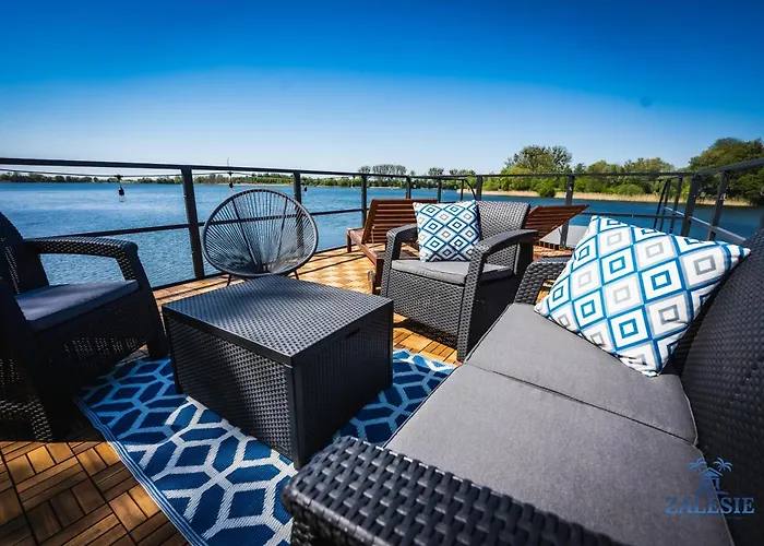 Na Wodzie - Houseboats Zalesie With Sauna Apartment Zalesie (Torun)