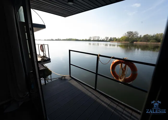 Apartment Na Wodzie - Houseboats Zalesie With Sauna Zalesie (Torun)